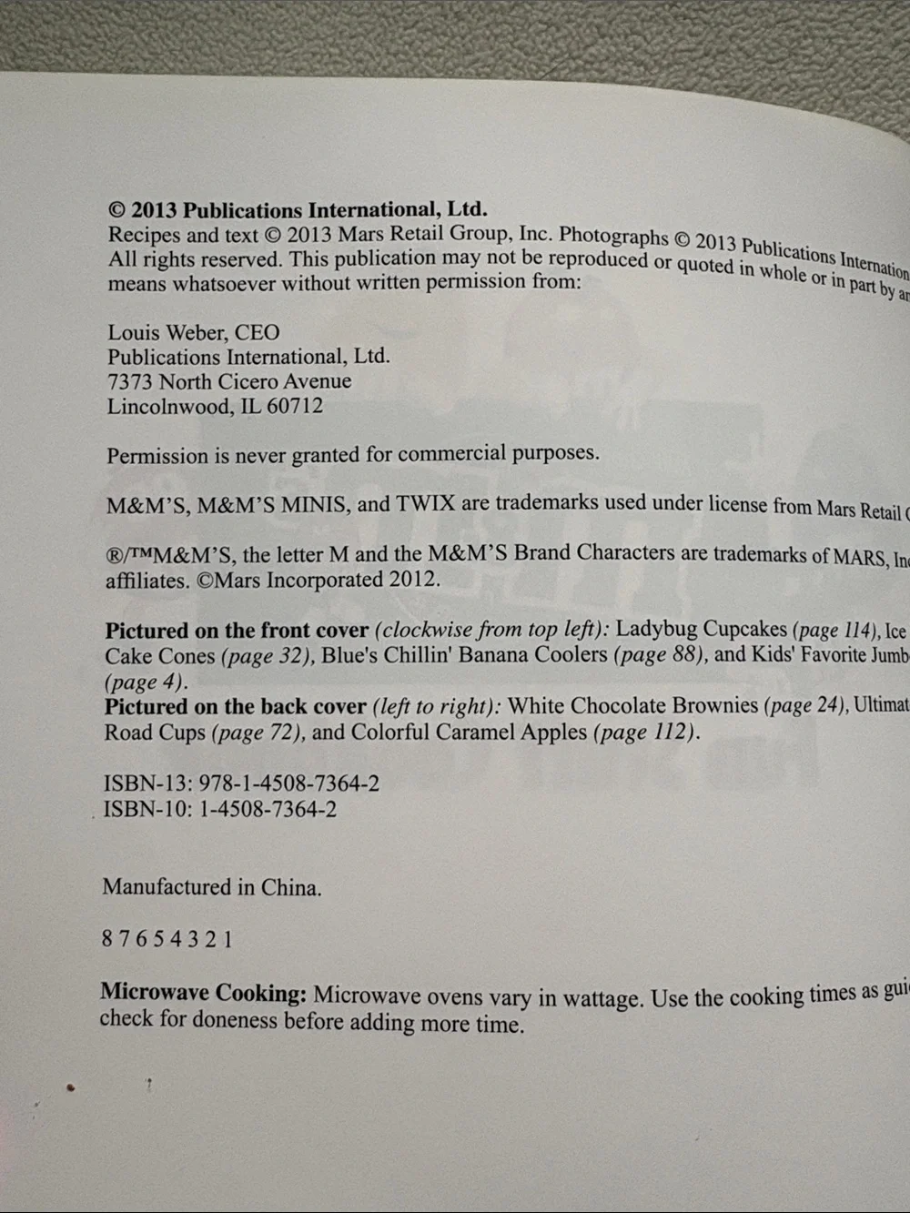 M&M'S Fun Stuff Cookbook